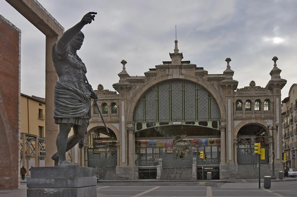 Apartamento Casa de Mercado Zaragoza Exterior foto